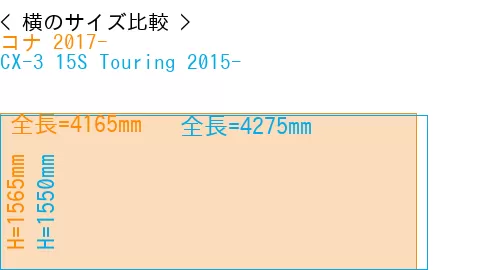 #コナ 2017- + CX-3 15S Touring 2015-